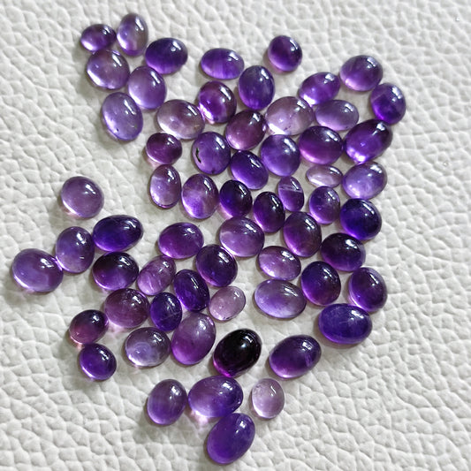 Natural Amethyst Cabochon Gemstone A33