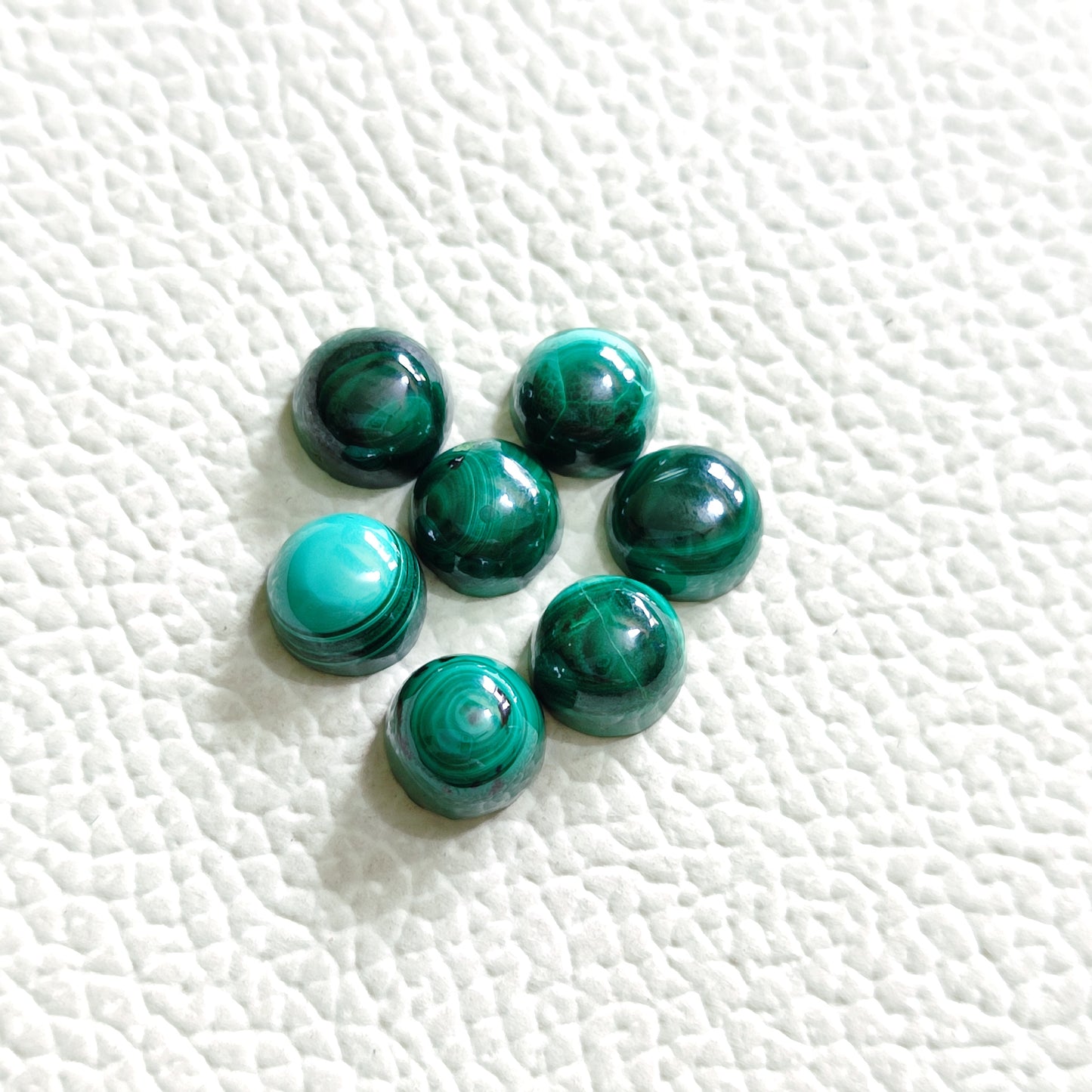 Natural Malachite Cabochon Gemstone Lot A48