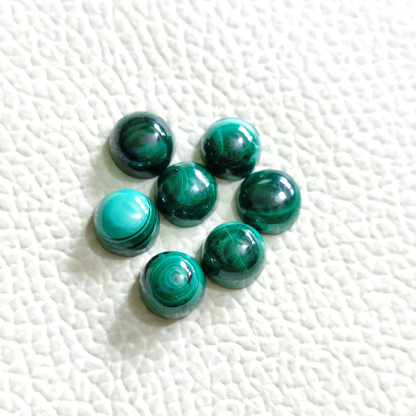 Natural Malachite Cabochon Gemstone Lot A48