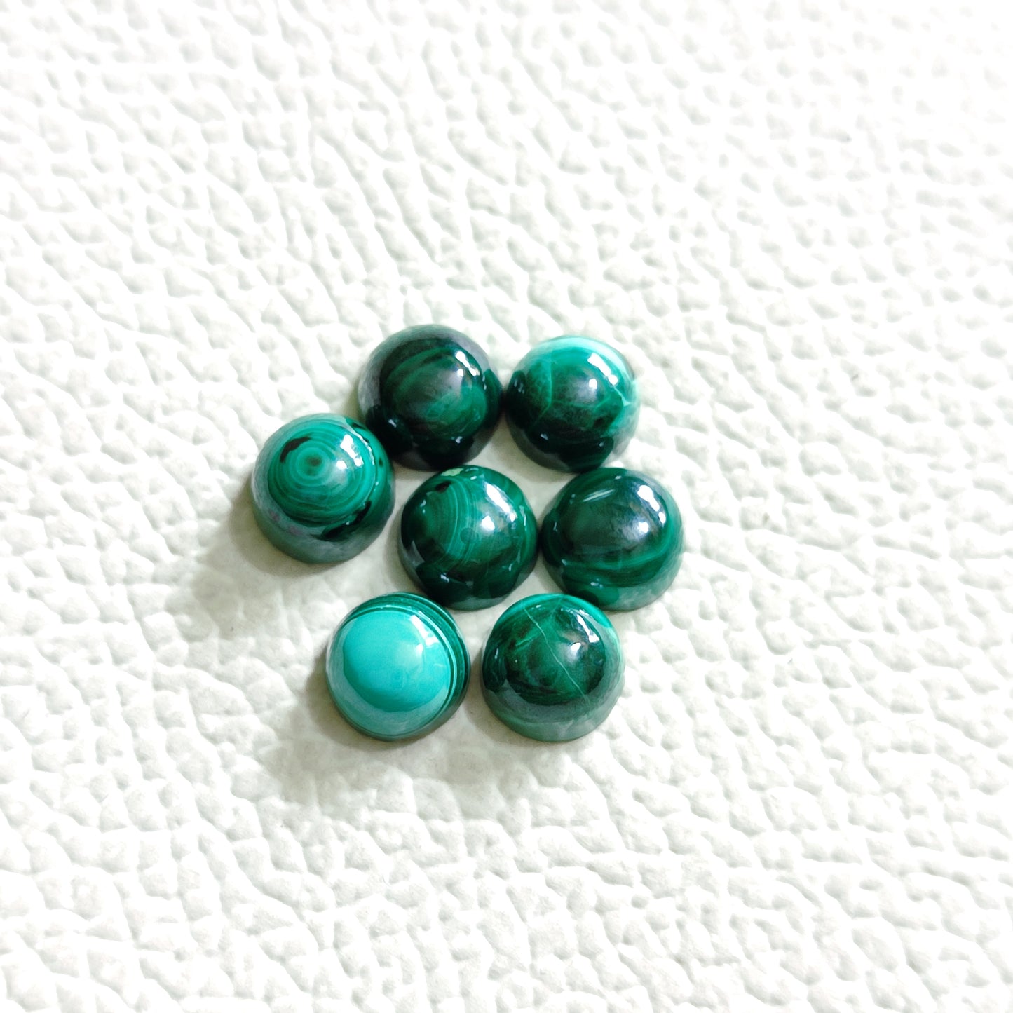 Natural Malachite Cabochon Gemstone Lot A48