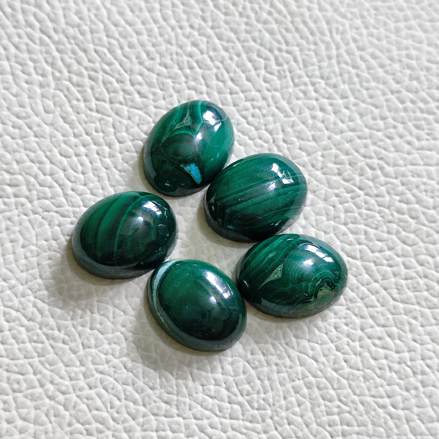 Natural Malachite Cabochon Gemstone A25