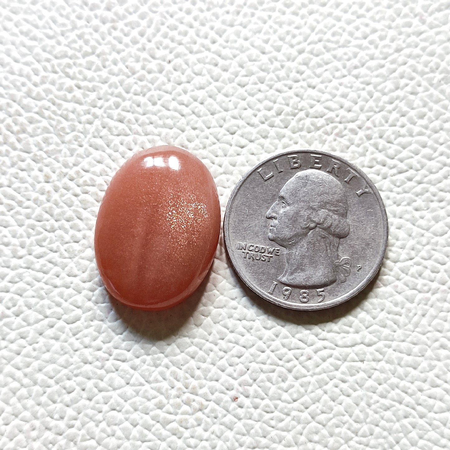 Fine Quality Natural Sunstone Cabochon Gemstone (A118)