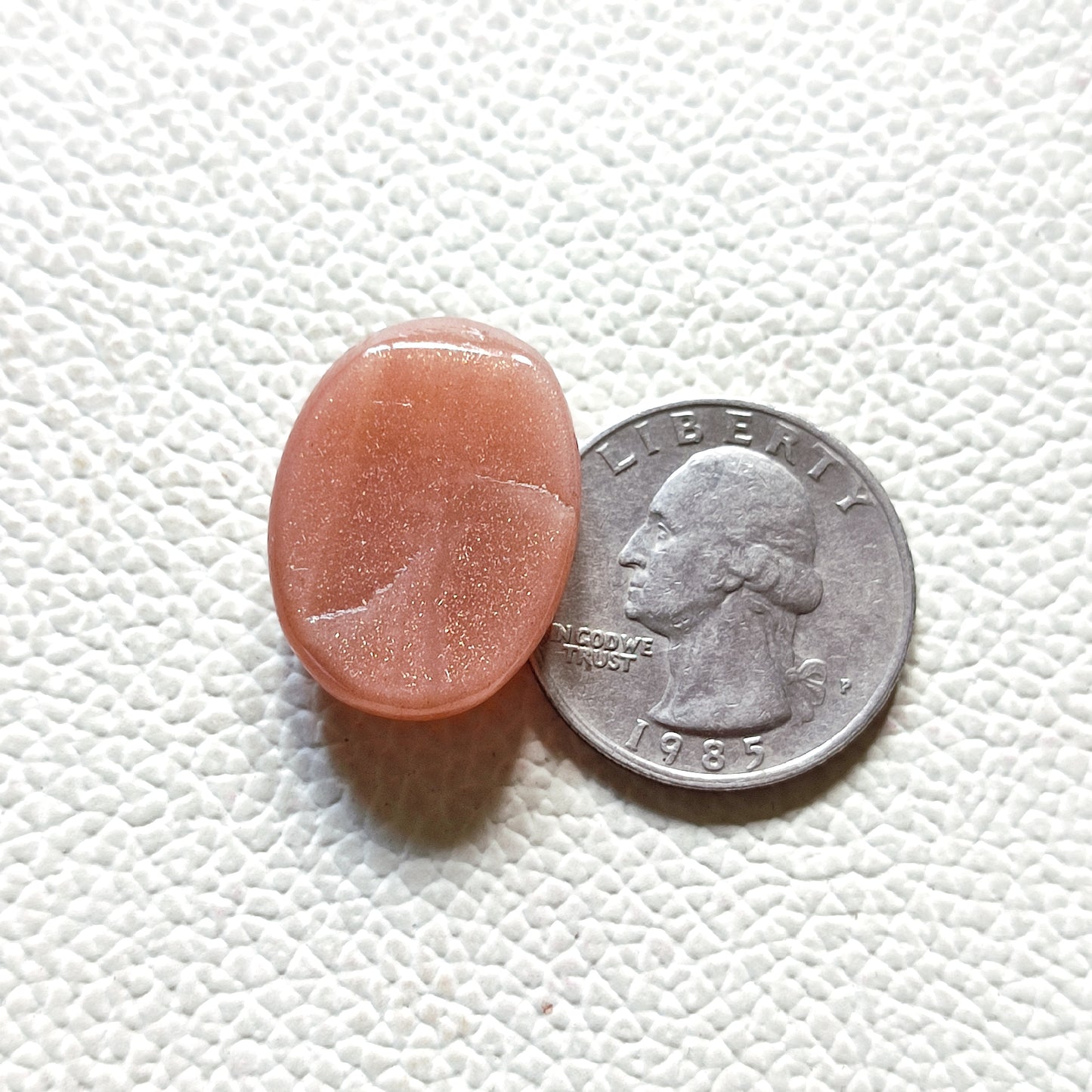 Fine Quality Natural Sunstone Cabochon Gemstone (A118)