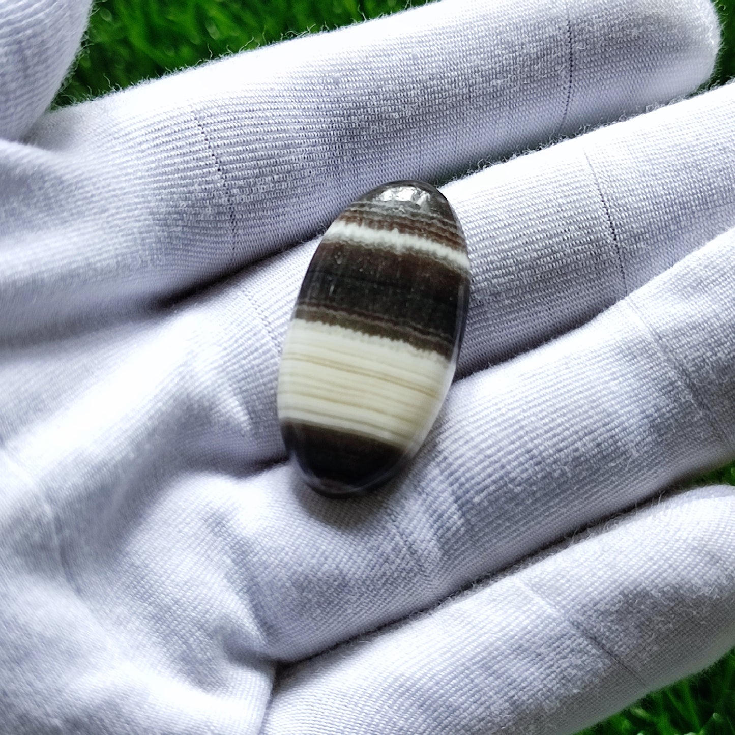 Natural Zebra Jasper Cabochon Gemstone (A137)