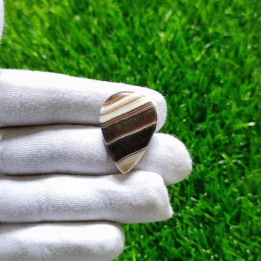 Natural Zebra Jasper Cabochon Gemstone (A142)