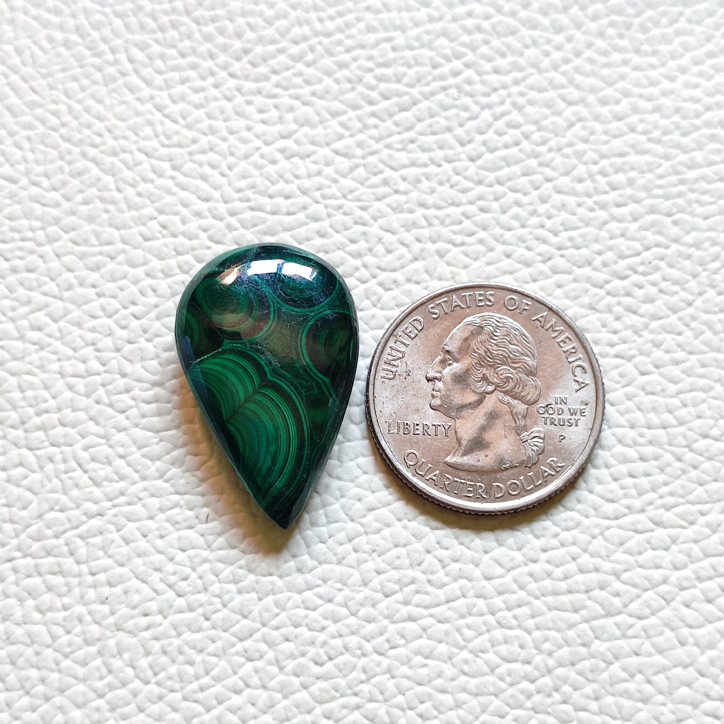 Natural Malachite Cabochon Gemstone (156)