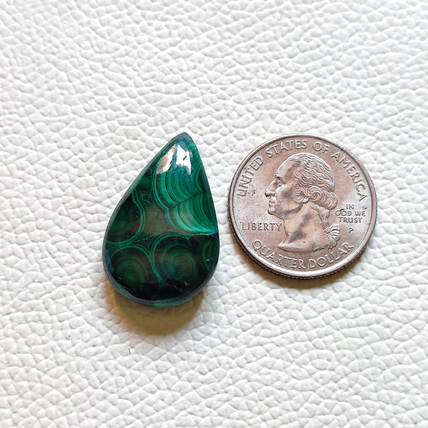 Natural Malachite Cabochon Gemstone (156)