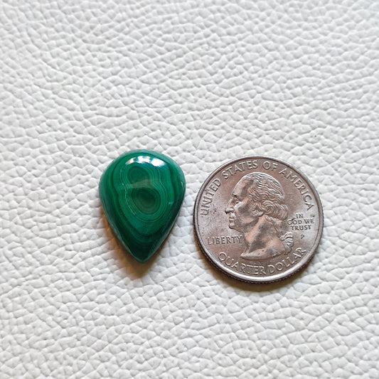 Natural Malachite Cabochon Gemstone (155)