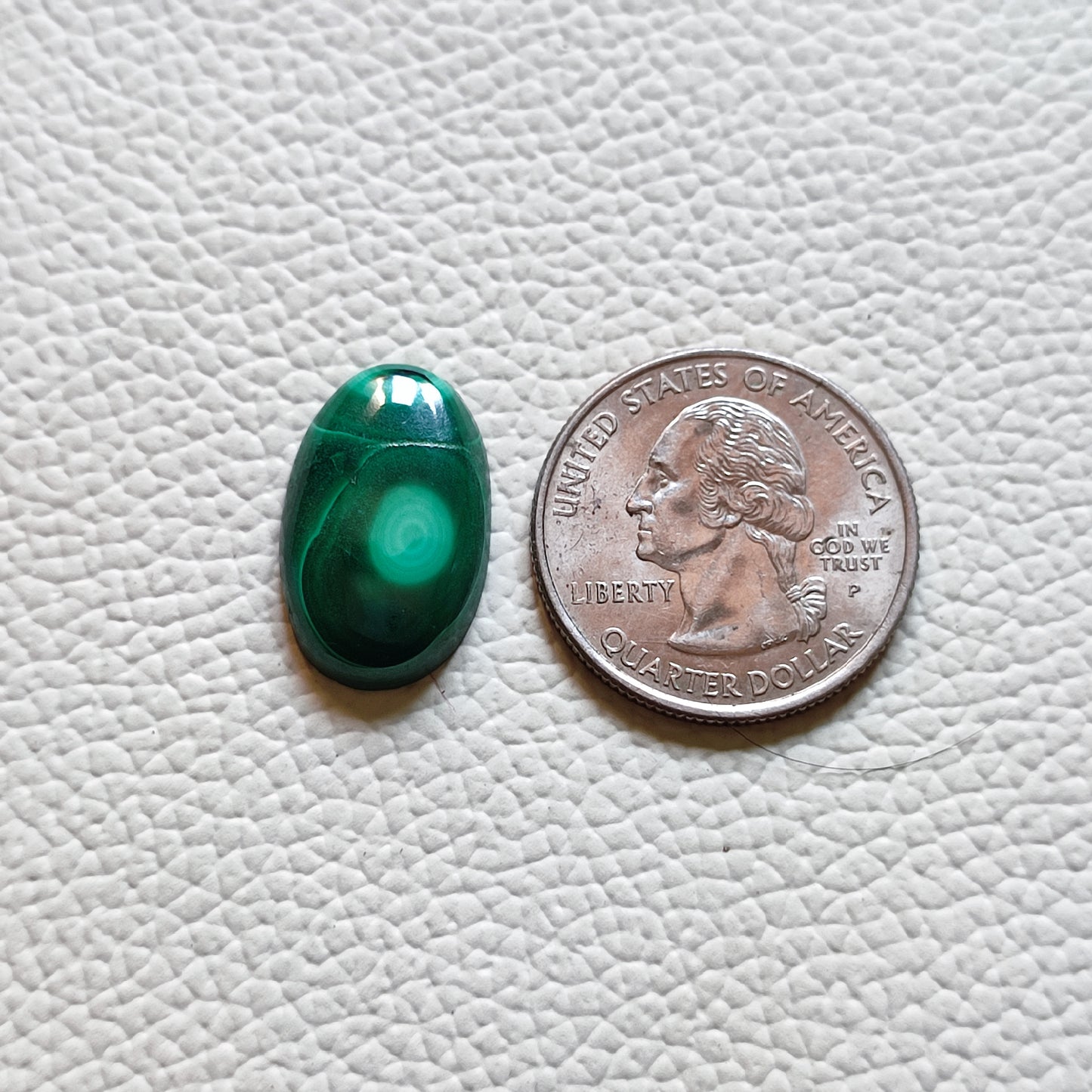 Natural Malachite Cabochon Gemstone (154)