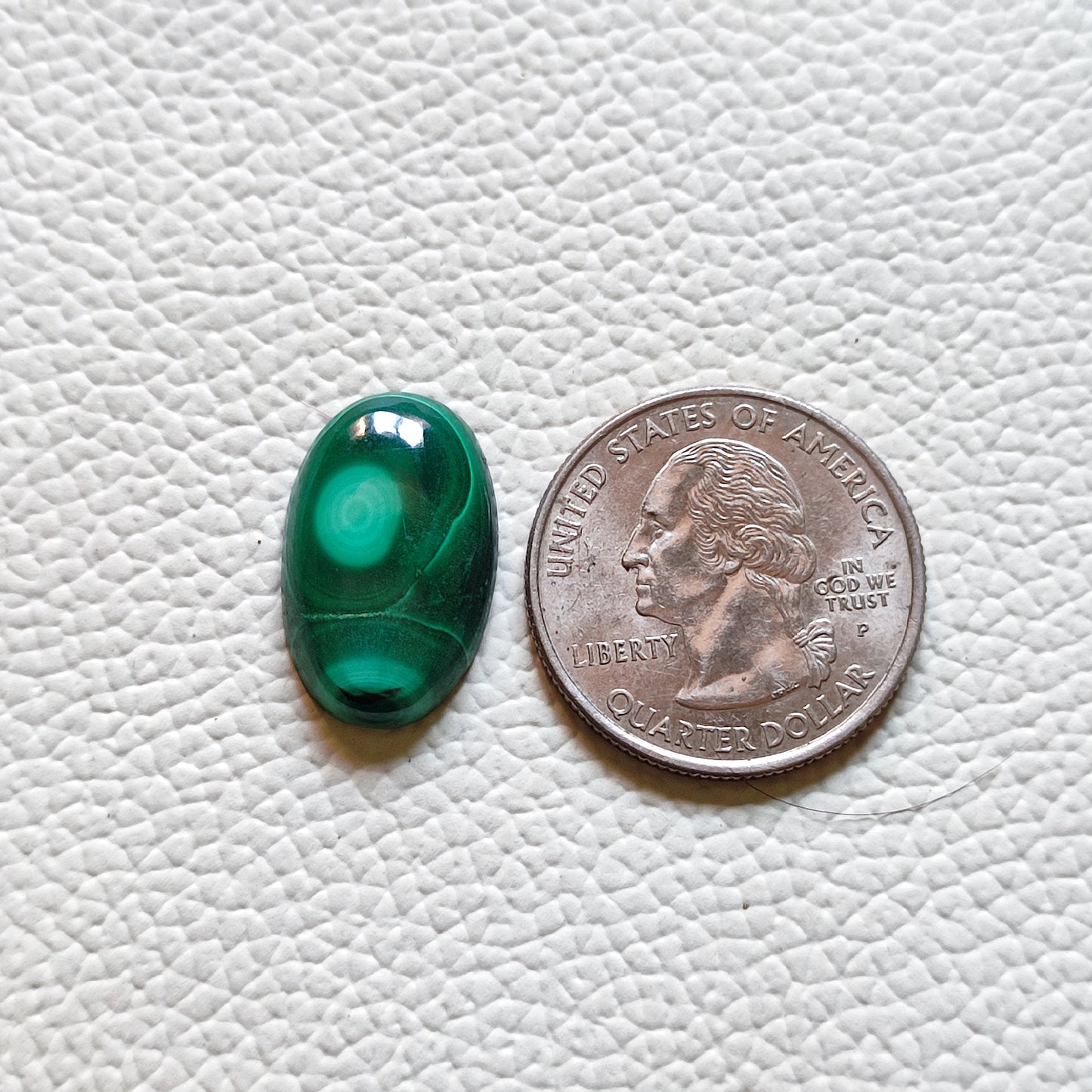 Natural Malachite Cabochon Gemstone (154)