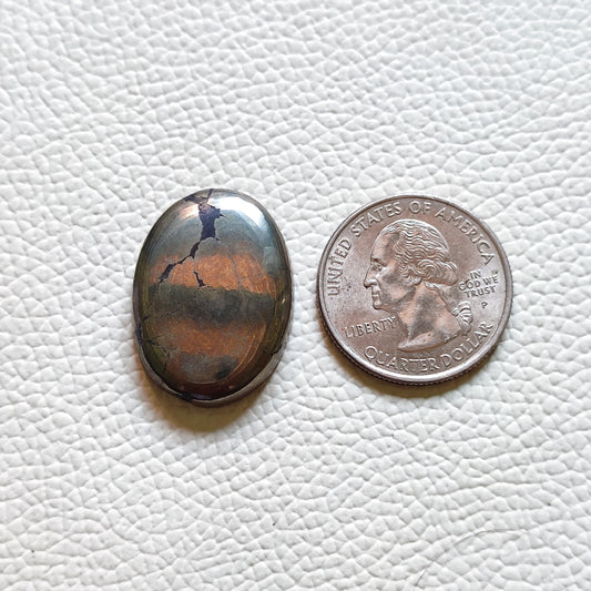 Natural Apache Gold Cabochon Gemstone (169)