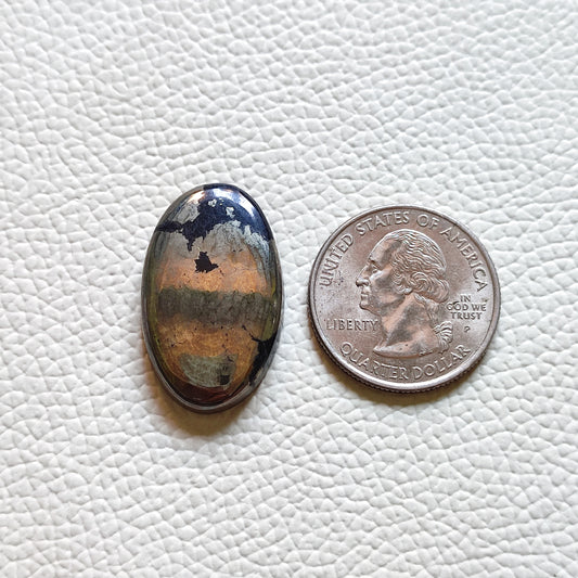 Natural Apache Gold Cabochon Gemstone (170)