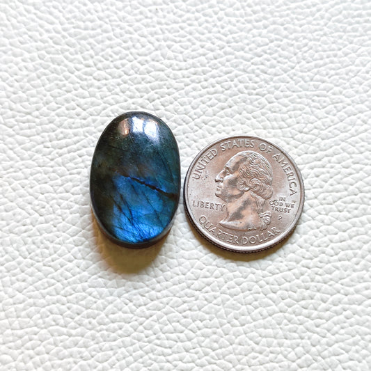 Natural Labradorite Cabochon Gemstone (172)