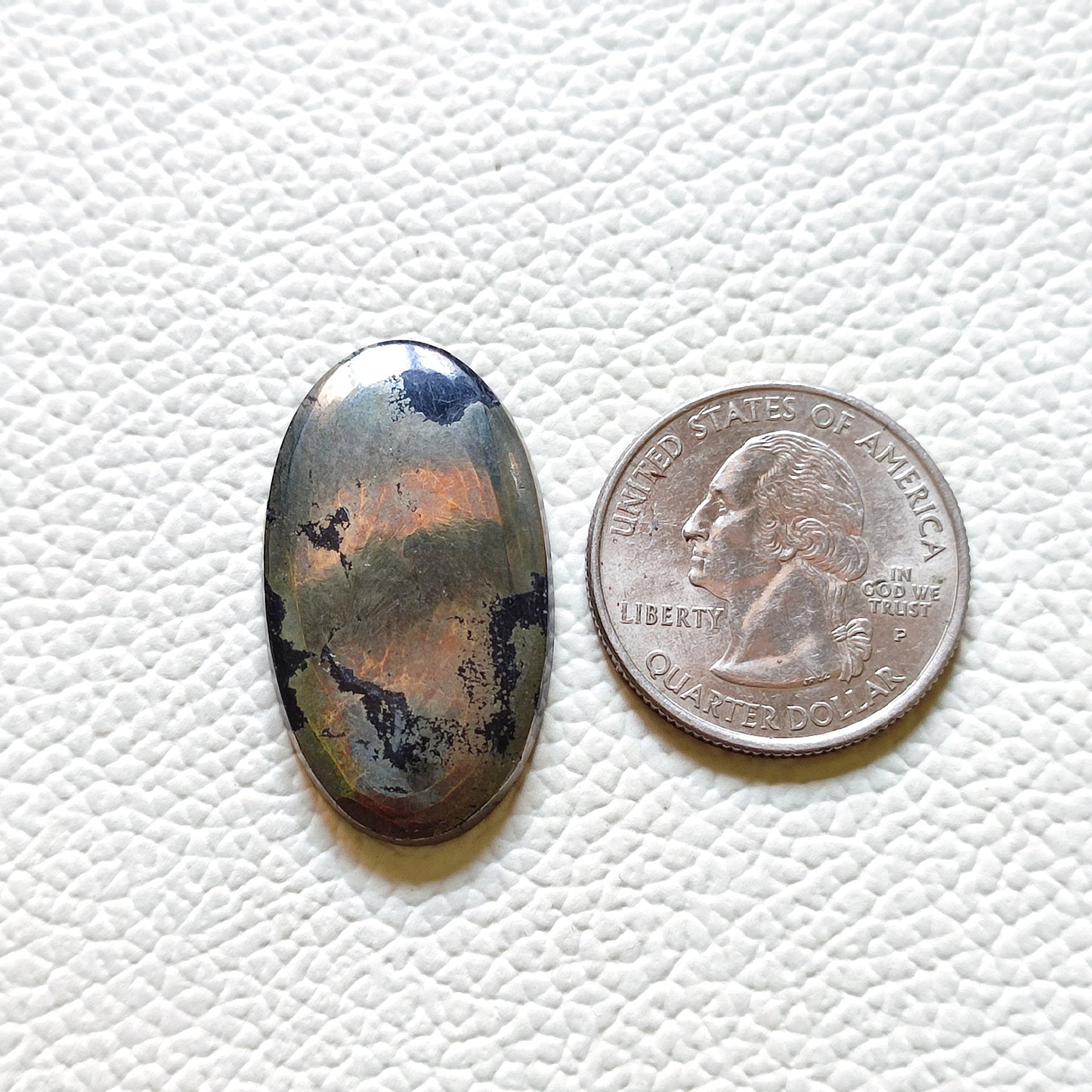 Natural Apache Gold Cabochon Gemstone (198)