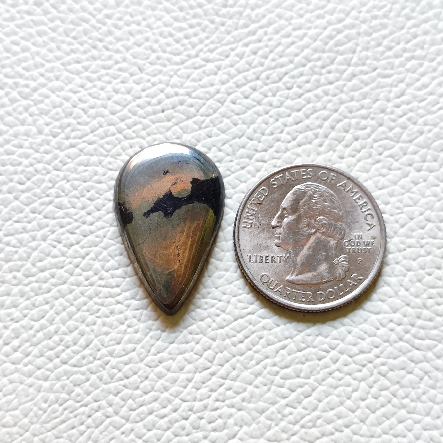 Natural Apache Gold Cabochon Gemstone (198)