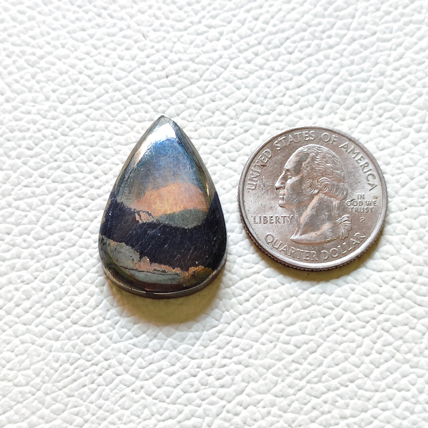 Natural Apache Gold Cabochon Gemstone (198)