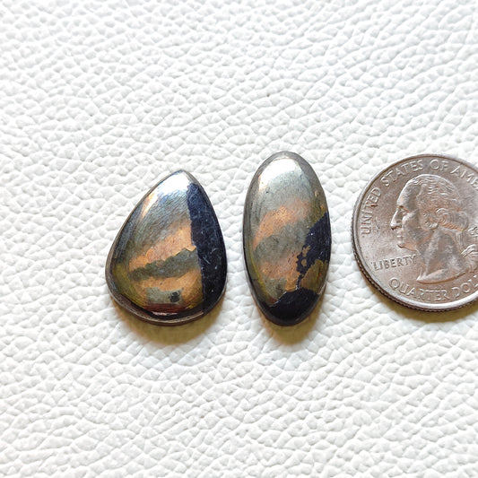 Natural Apache Gold Cabochon Gemstone (199)