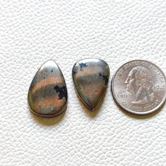 Natural Apache Gold Cabochon Gemstone (200)