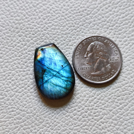 Natural Labradorite Cabochon Gemstone (177)