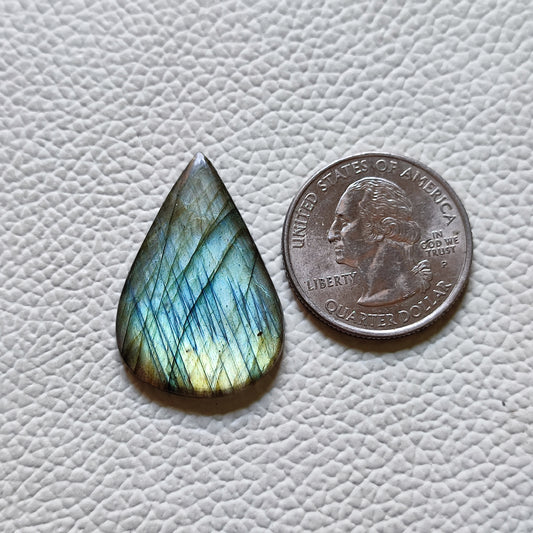 Natural Labradorite Cabochon Gemstone (180)