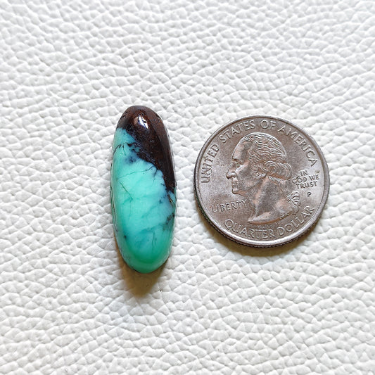 Natural Crysoprase Cabochon Gemstone (187)