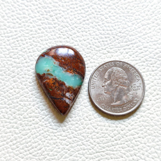 Natural Crysoprase Cabochon Gemstone (186)