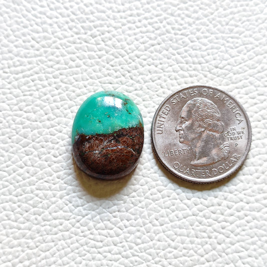 Natural Crysoprase Cabochon Gemstone (191)