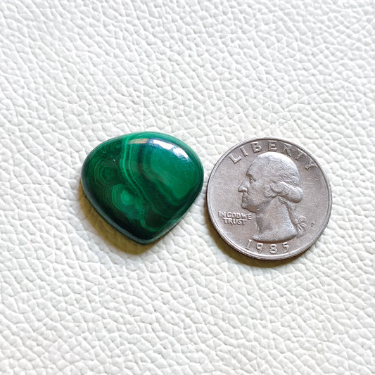 Natural Malachite Cabochon Gemstone (A211)