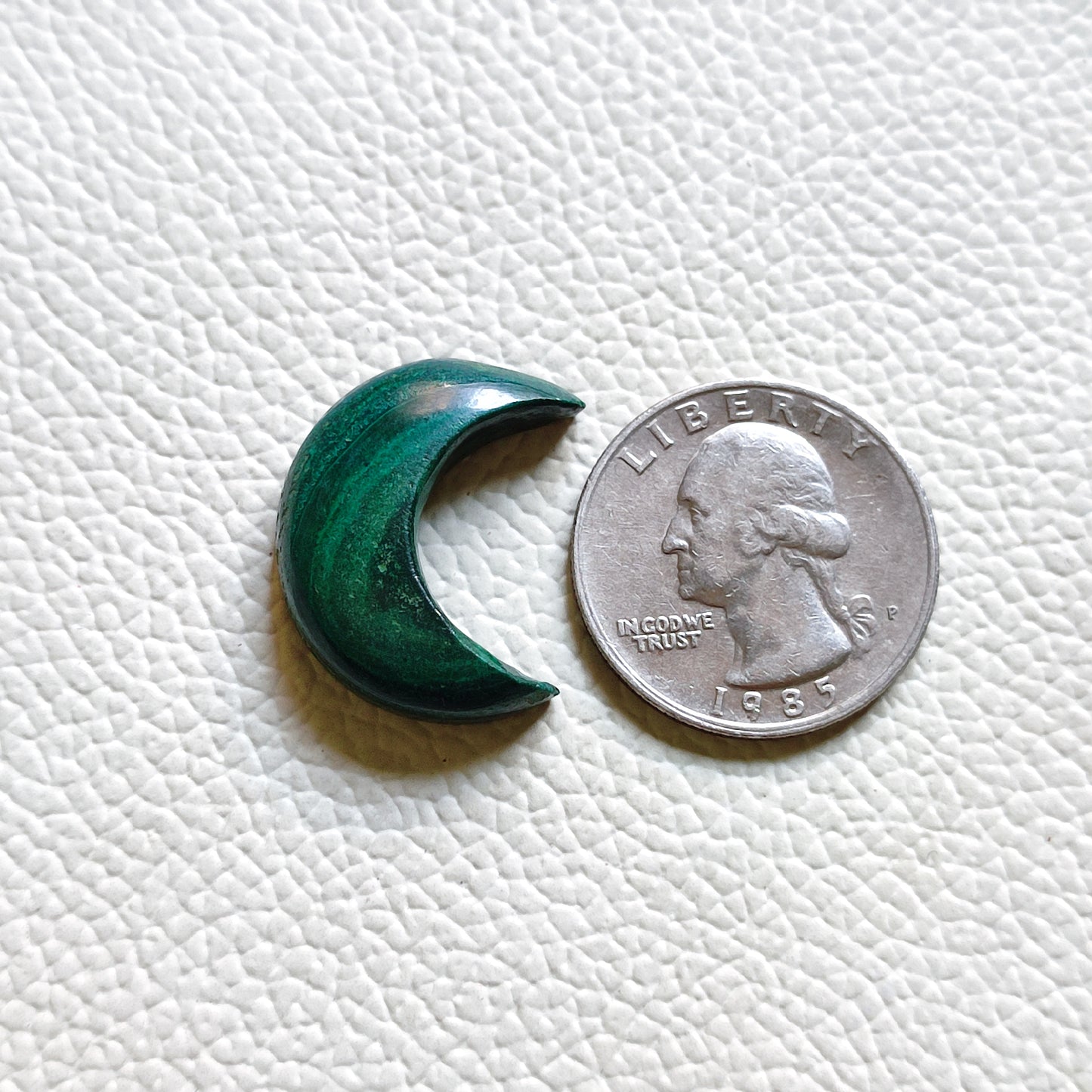 Natural Malachite Cabochon Gemstone (A206)